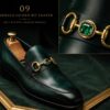 Onyx Crown Tassel Loafer