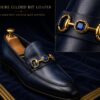 Onyx Crown Tassel Loafer