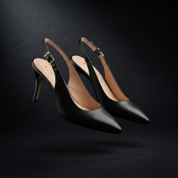 Caramel Luxe Leather Mule